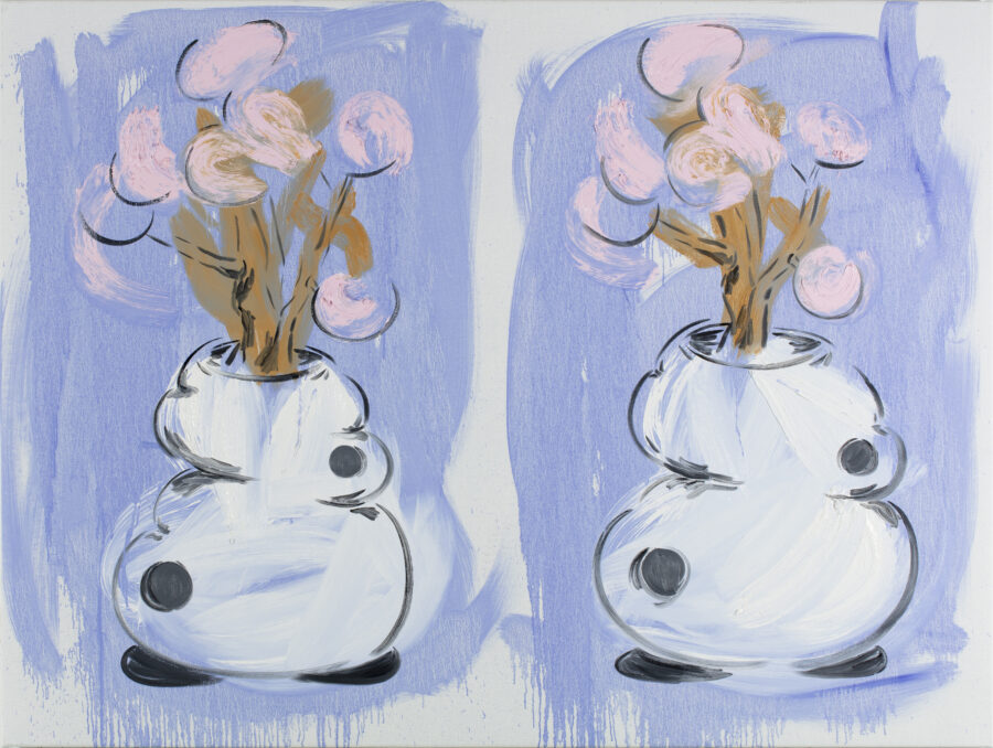 White vase